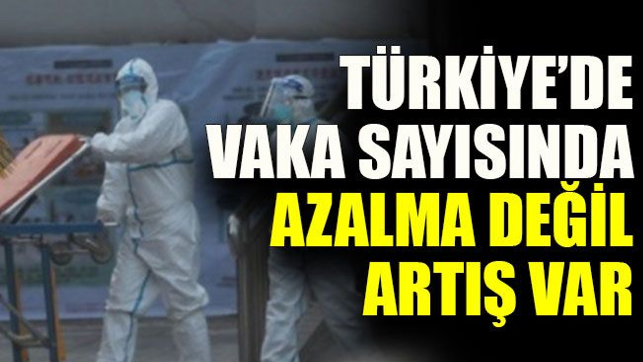 DSÖ: Türkiye’de vaka sayısında azalma değil artış var