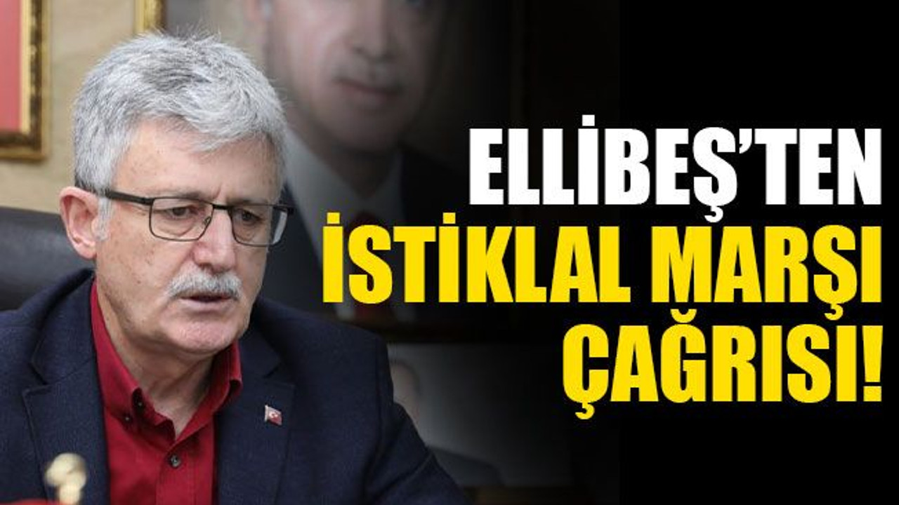 AKP İl Başkanı Ellibeş'ten İstiklal Marşı çağrısı!