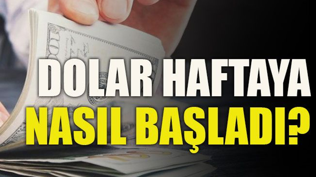 Dolar haftaya nasıl başladı?