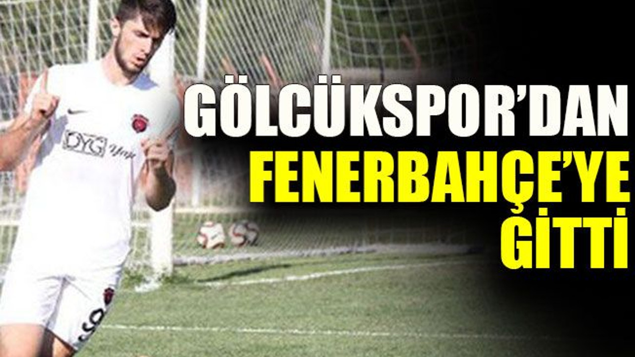 Gölcükspor’dan Fenerbahçe’ye gitti