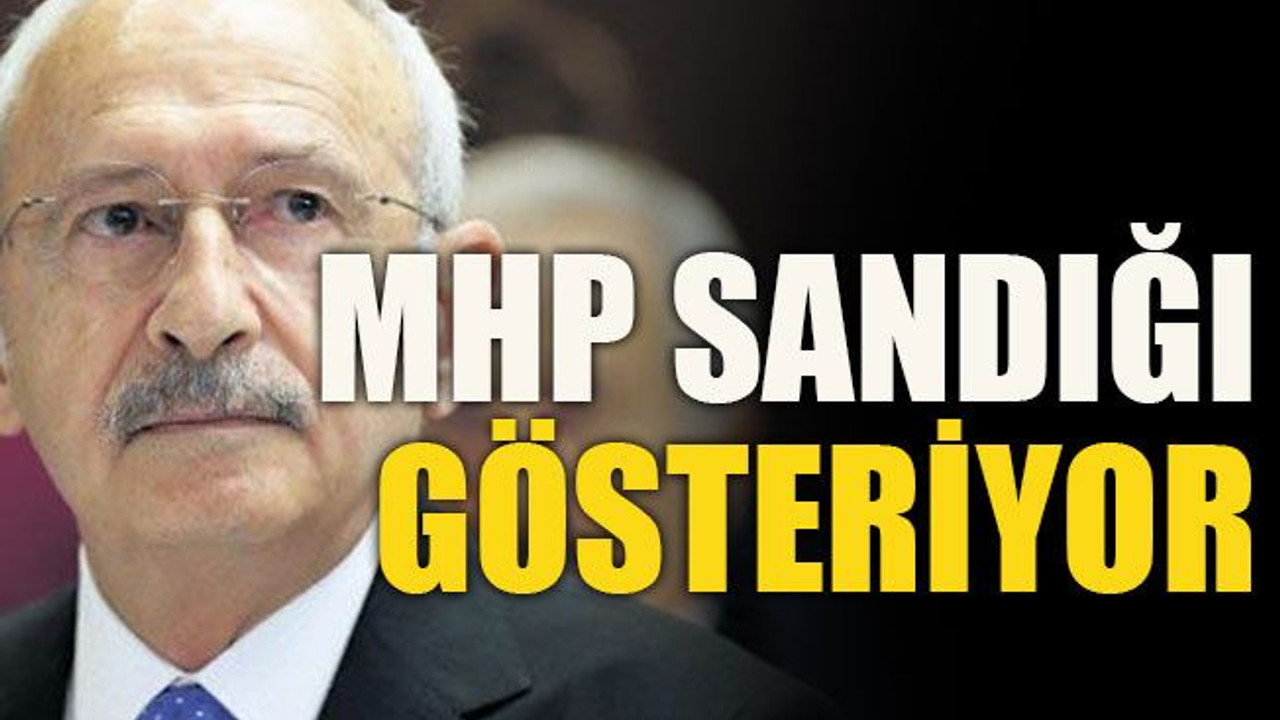 MHP sandığı gösteriyor