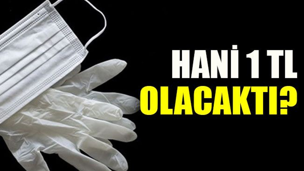 Hani 1 TL olacaktı?