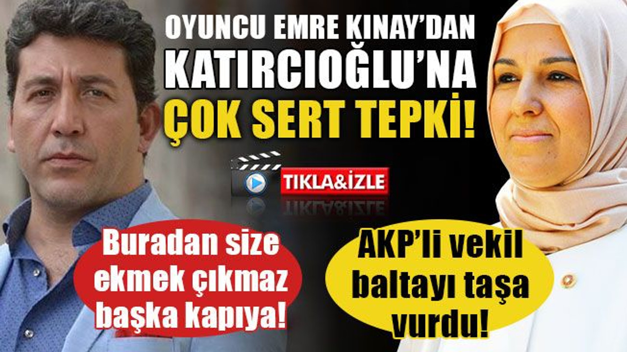 Emre Kınay: Buradan size ekmek çıkmaz, başka kapıya!