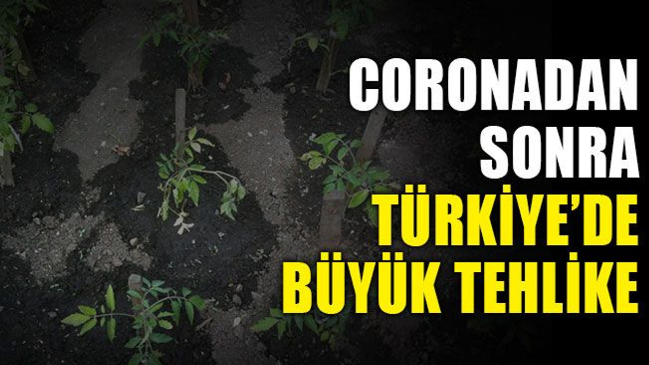 Coronadan sonra Türkiye için büyük tehlike!