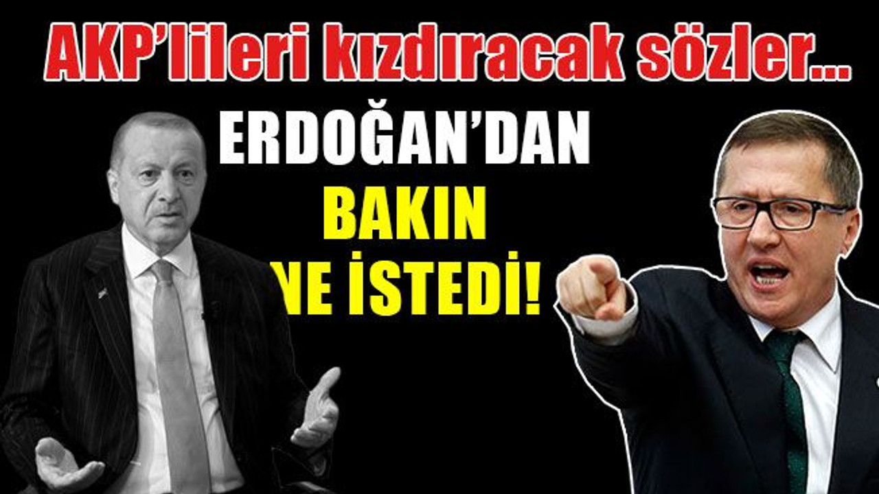 Erdoğan’dan bakın ne istedi... Türkkan'dan AKP'lileri kızdıracak sözler