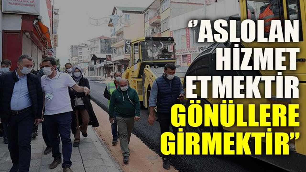 Büyükakın, ‘’Aslolan hizmet etmektir, gönüllere girmektir’’