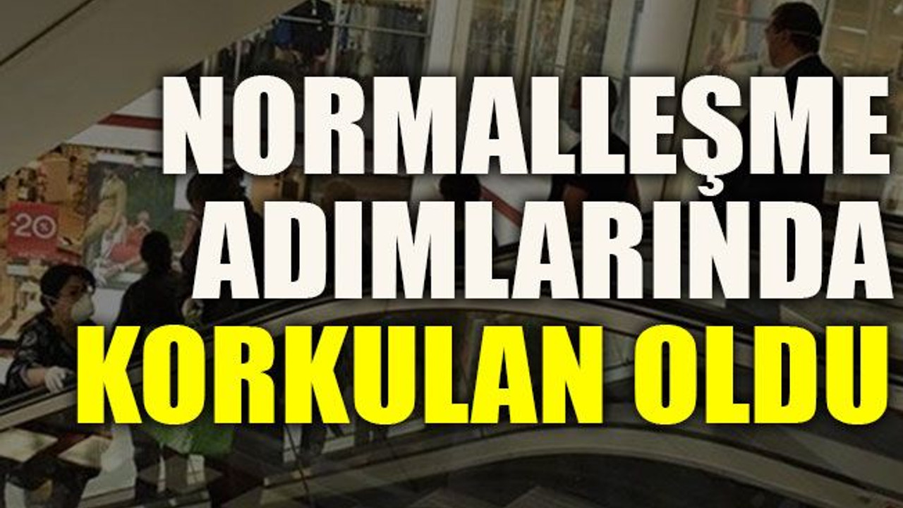 Normalleşme adımlarında korkulan oldu