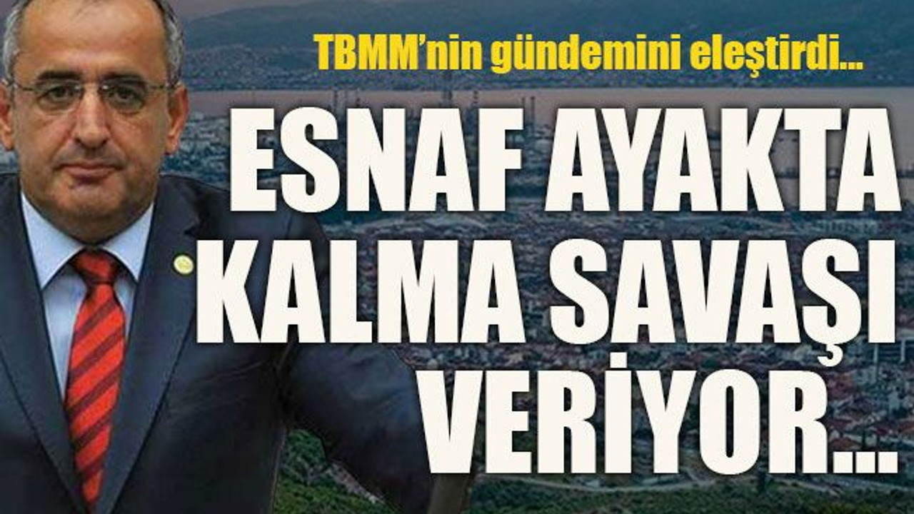 Esnaf ayakta kalma savaşı veriyor