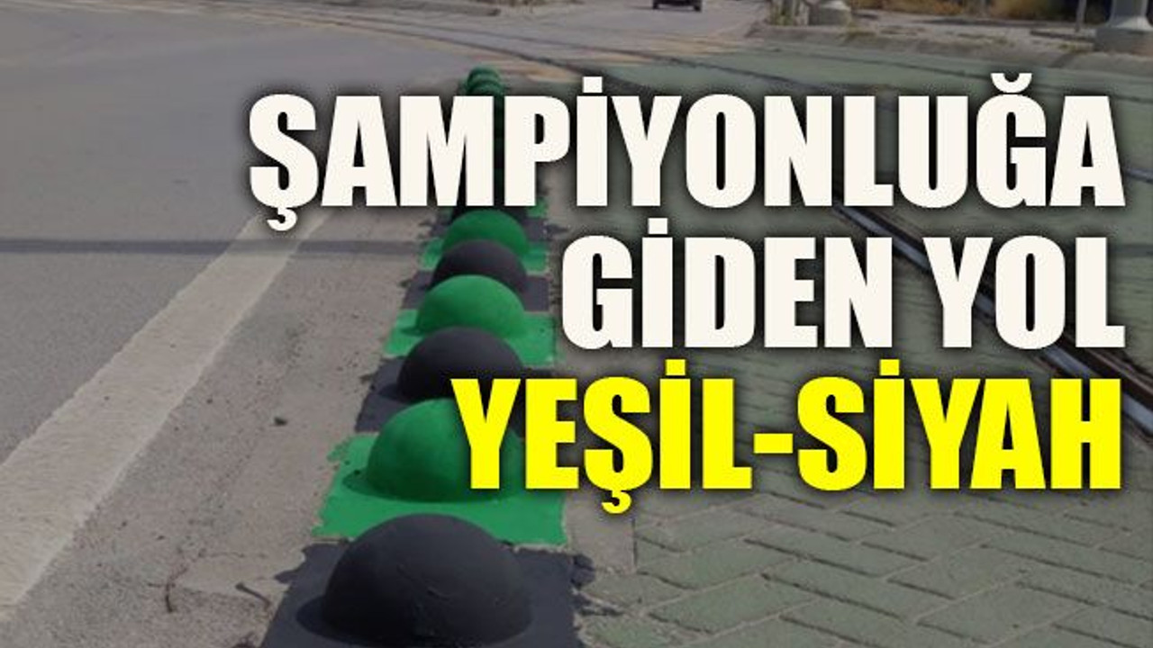 Şampiyonluğa giden yol yeşil-siyah
