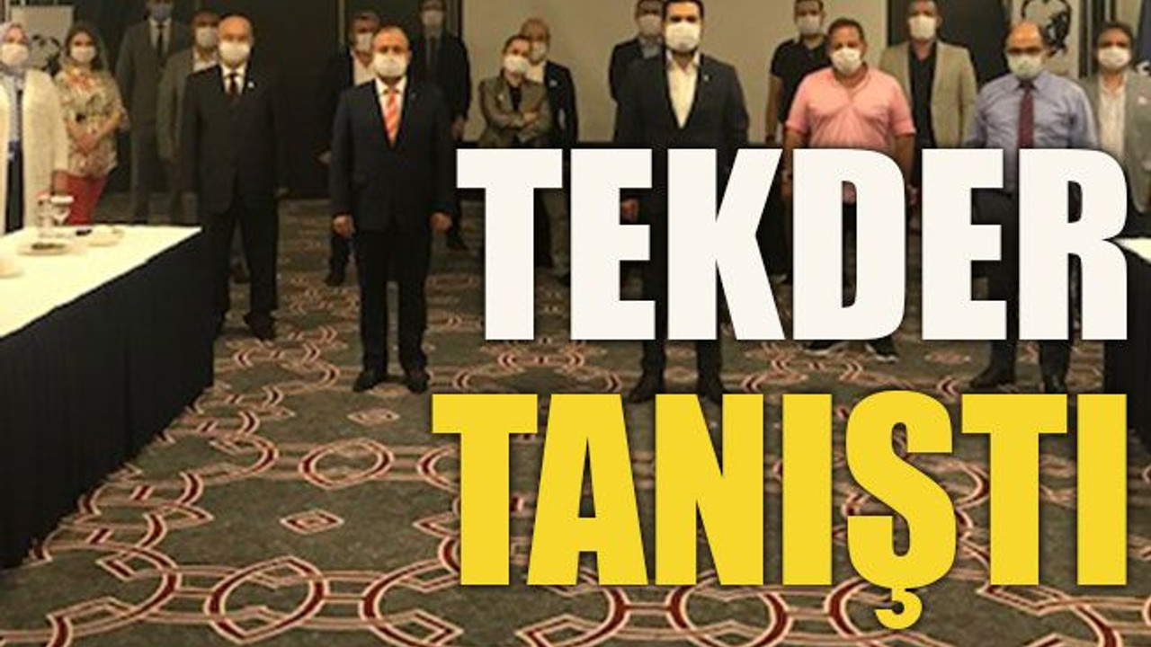 TEKDER tanıştı