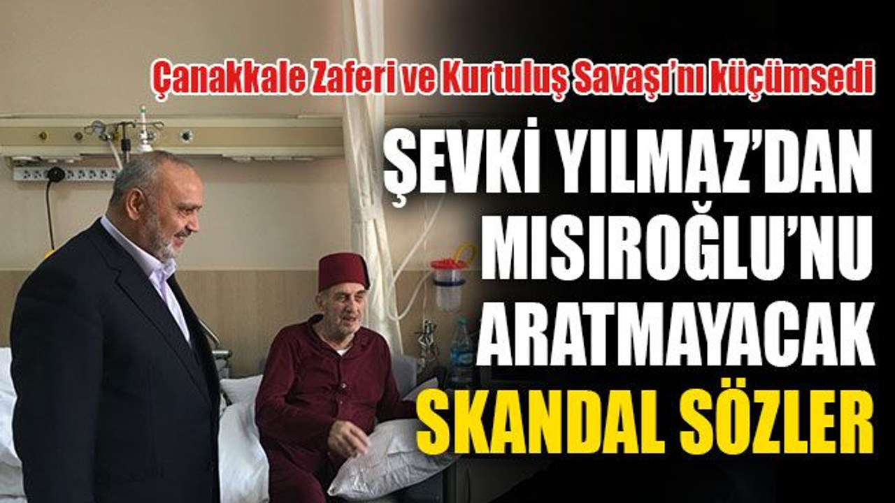Çanakkale Zaferi ve Kurtuluş Savaşını küçümsedi