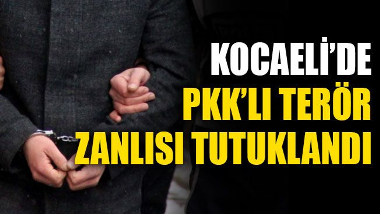 Kocaeli’de PKK tutuklaması!