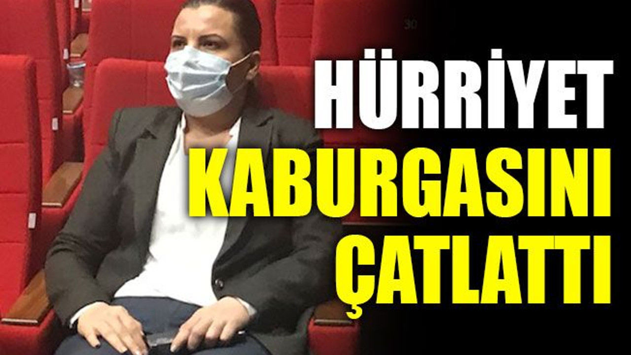 Hürriyet kaburgasını çatlattı