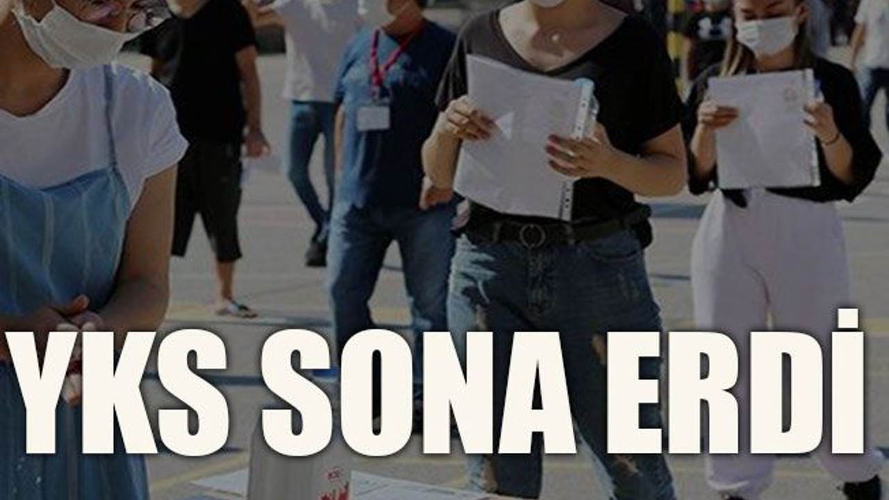 YKS sona erdi
