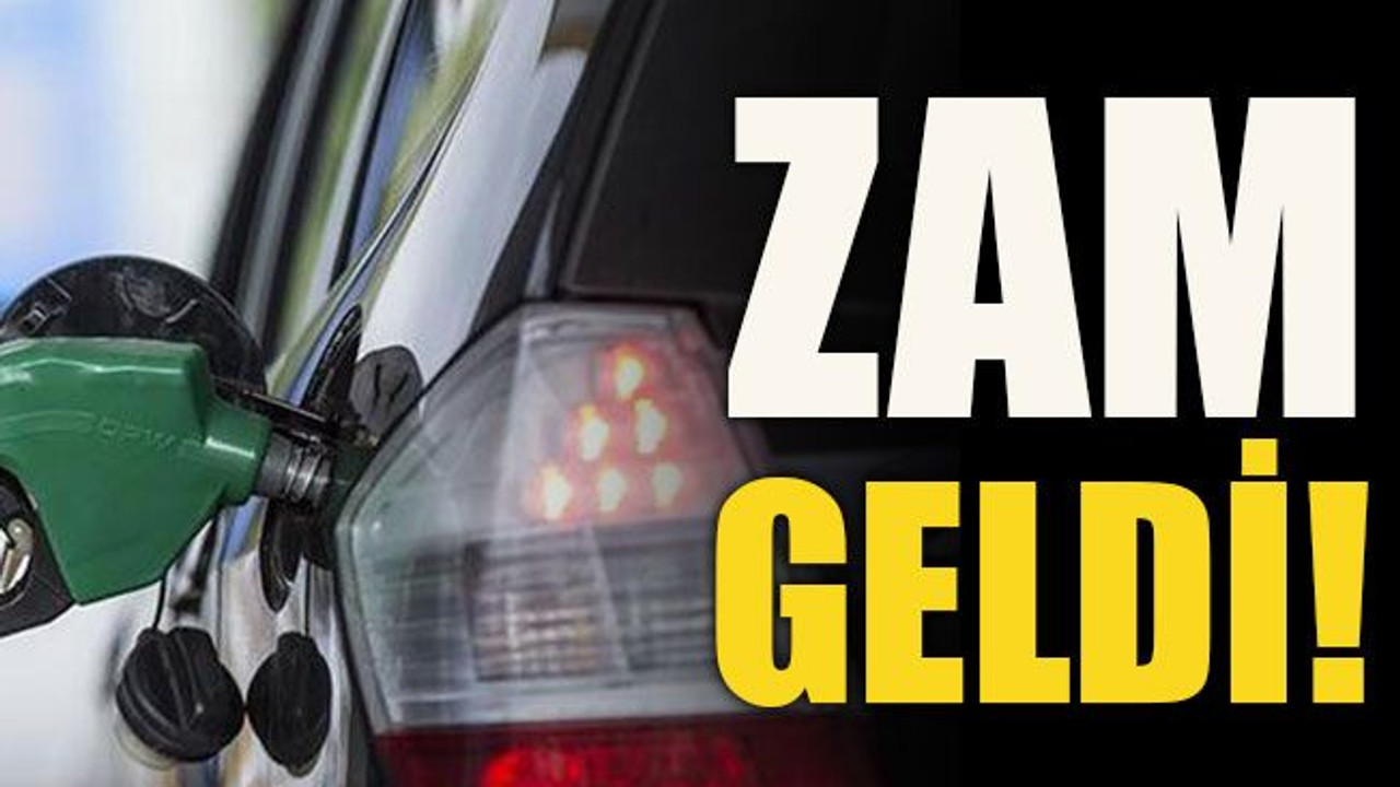 Zam geldi!