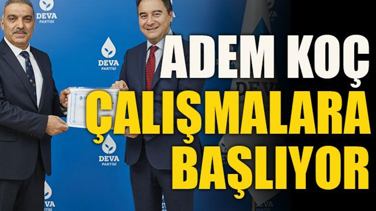 Koç çalışmalara başlıyor