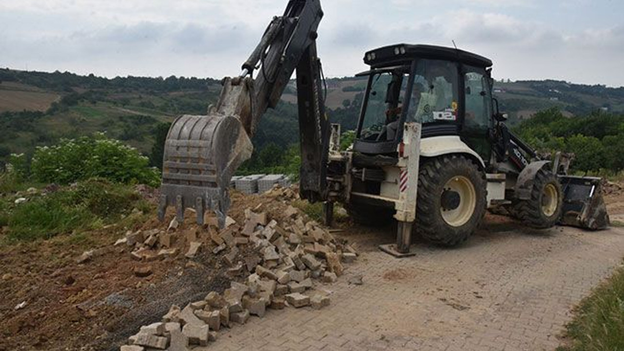 Kampüs Sokak altyapı sonrası yenileniyor