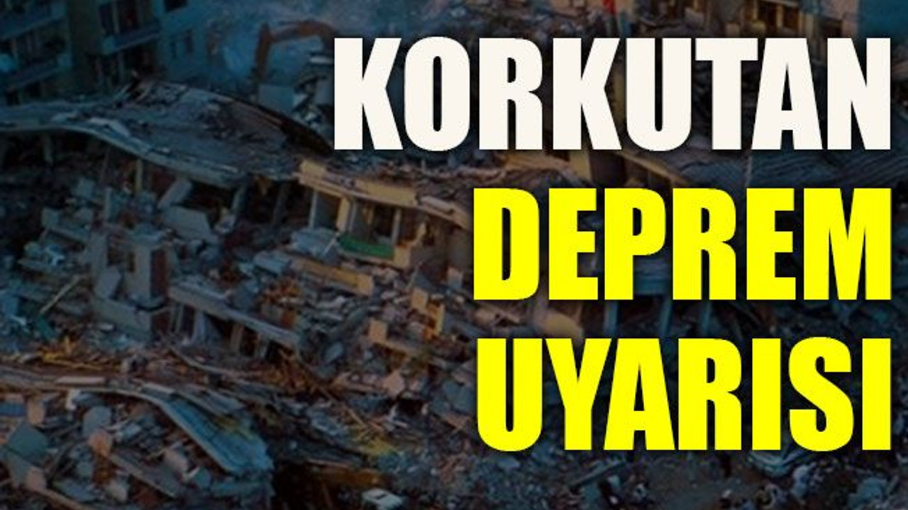 Elazığ ve Bingöl depremlerini bilen Naci Görür’den korkutan deprem uyarısı