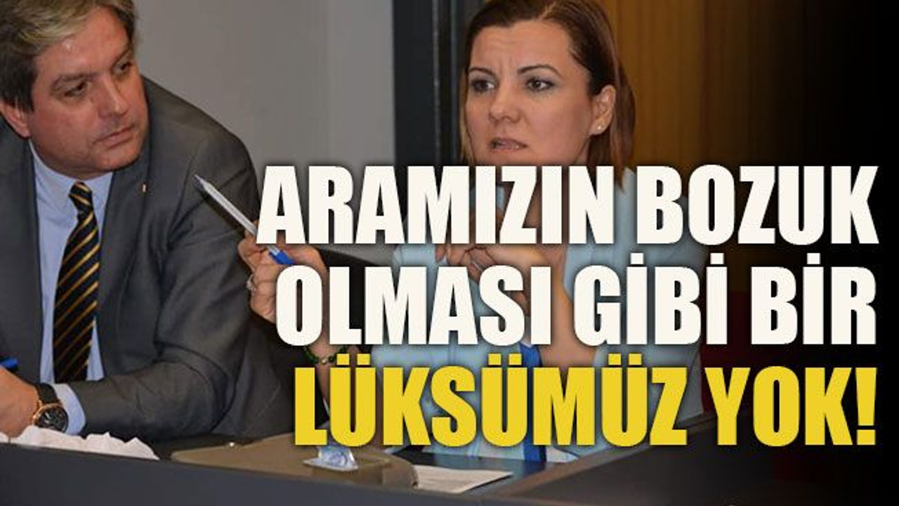 Aramızın bozuk olması gibi bir lüksümüz yok!