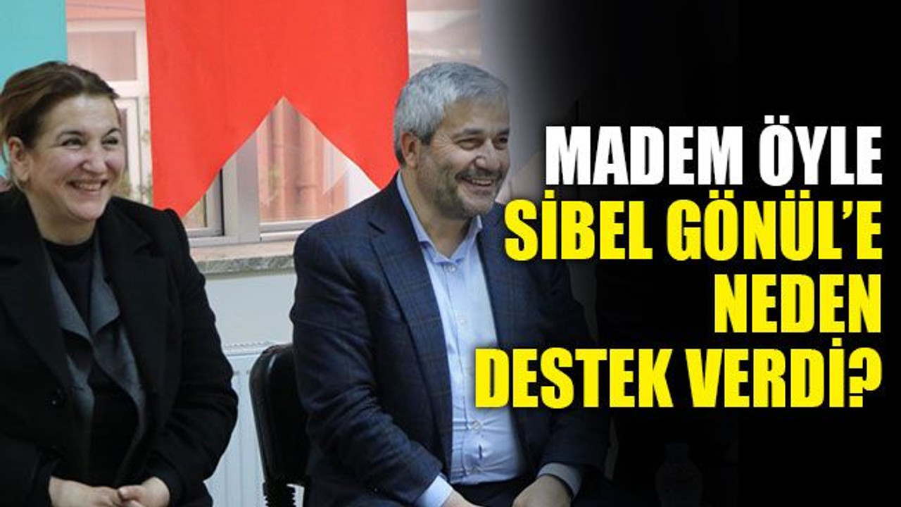 Madem öyle, Nihat Ergün, Sibel Gönül’e neden destek verdi?