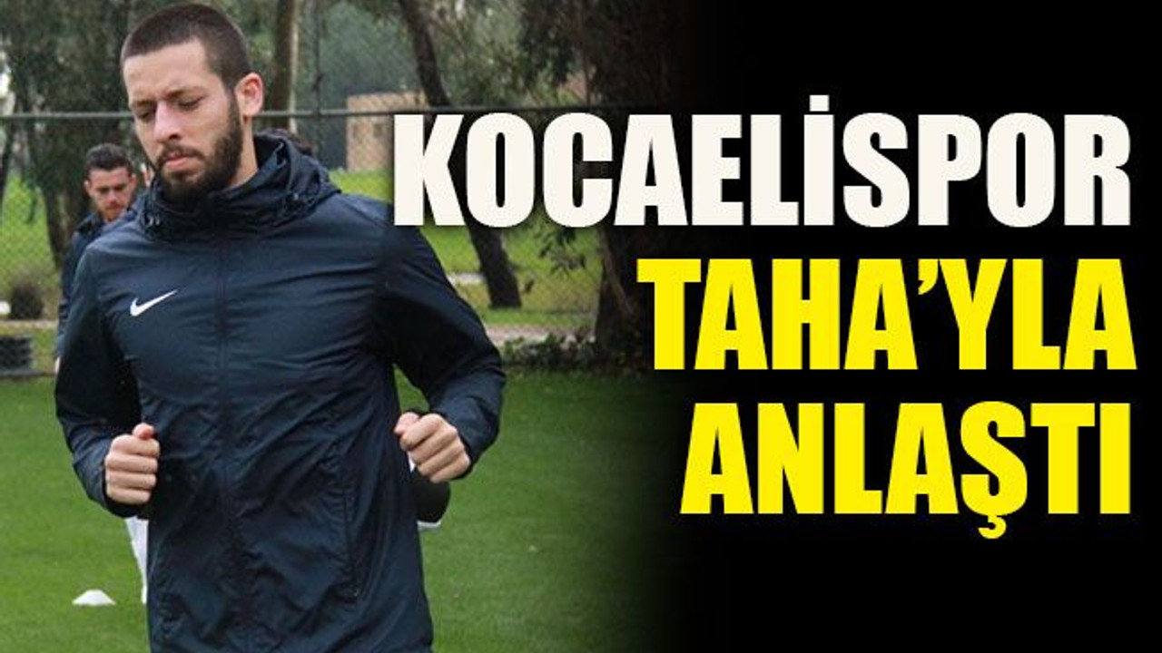 Kocaelispor Taha ile anlaştı