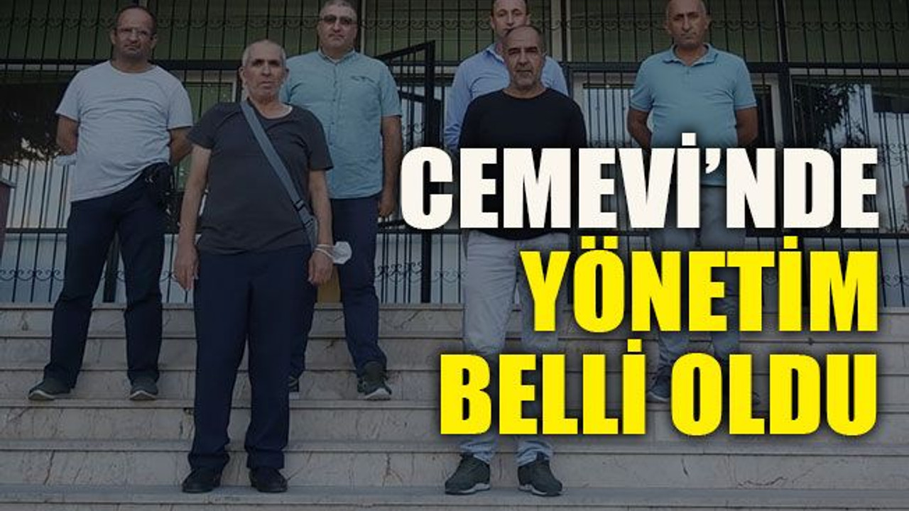 Cemevi’nde yönetim belli oldu