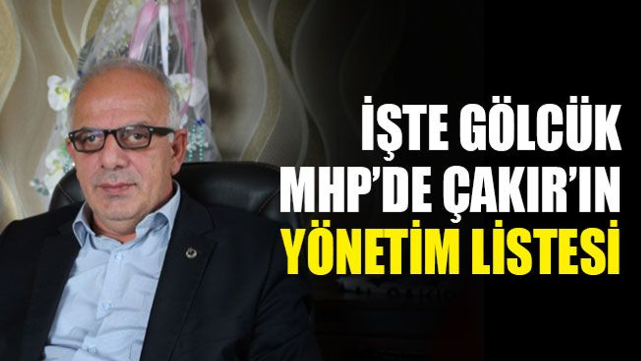 İşte Gölcük MHP’nin yönetim kurulu