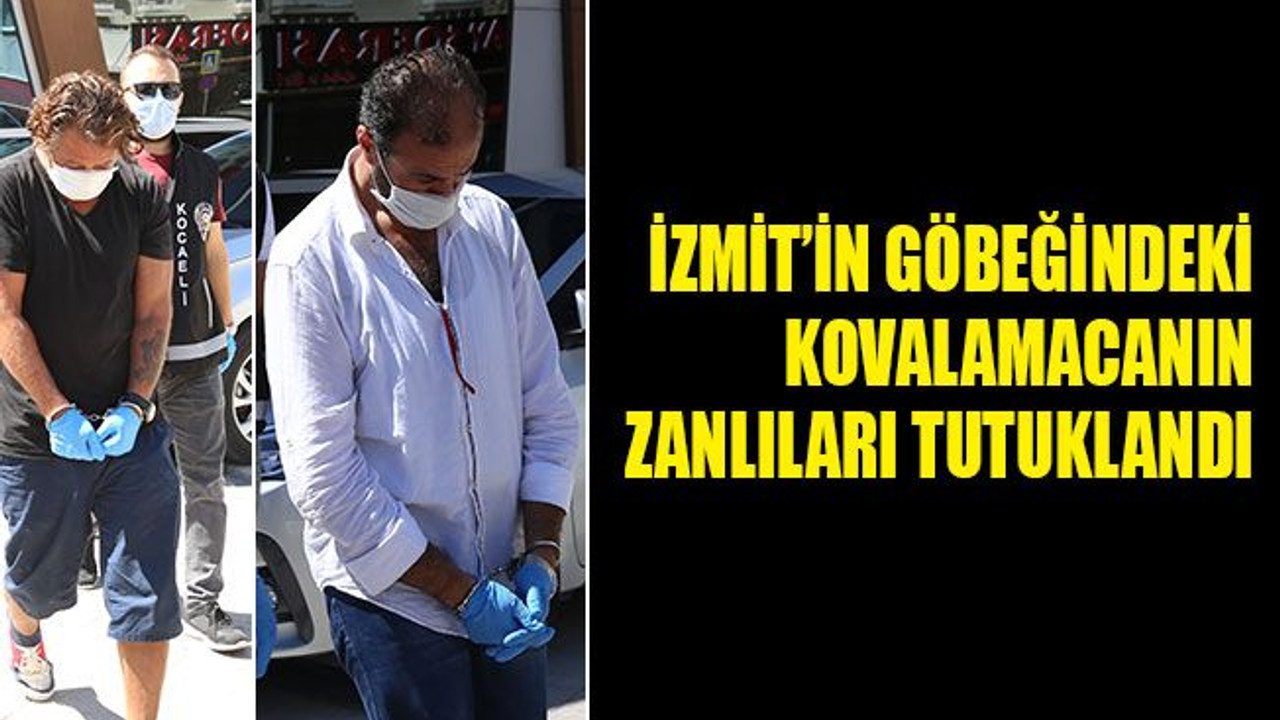 İzmit merkezdeki kovalamacanın zanlıları tutuklandı