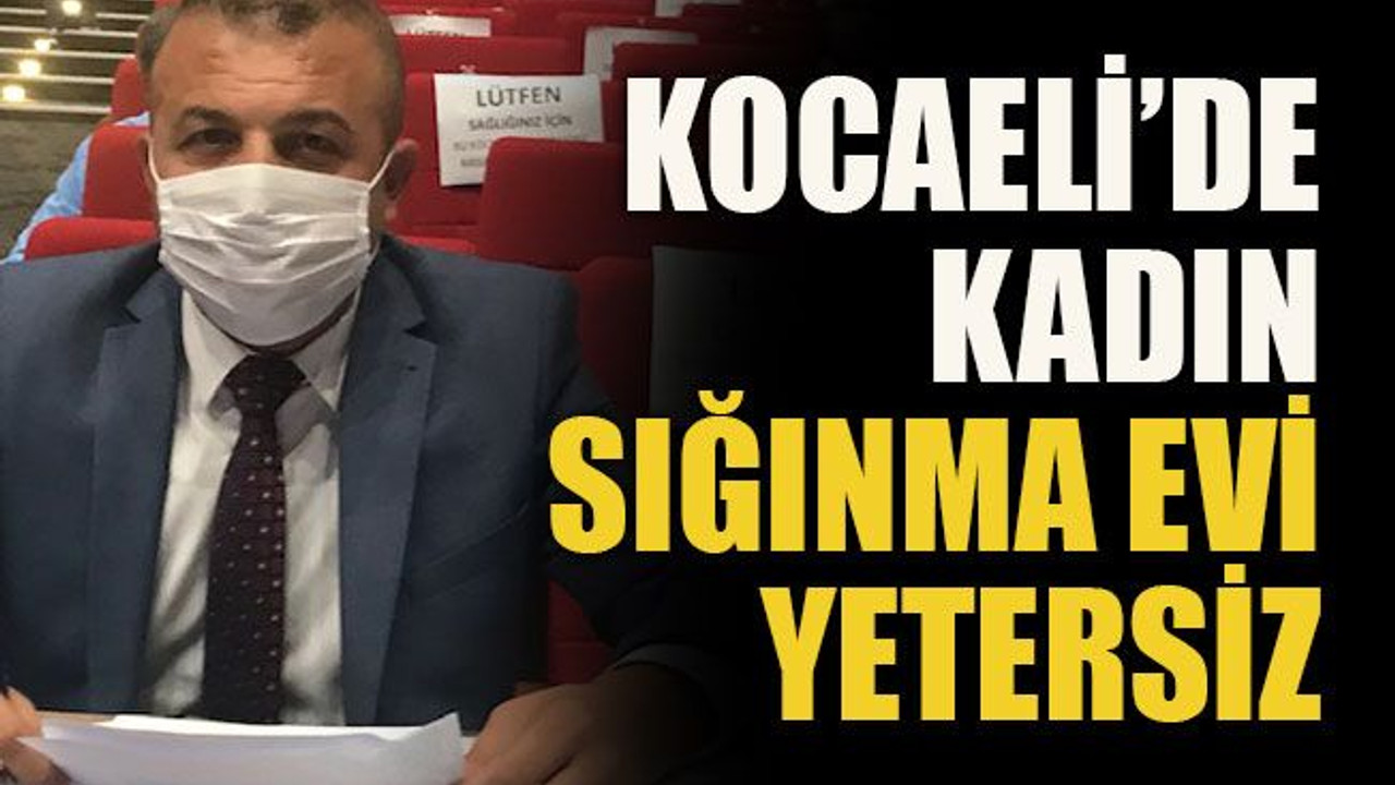 Kocaeli’de kadın sığınma evi yetersiz