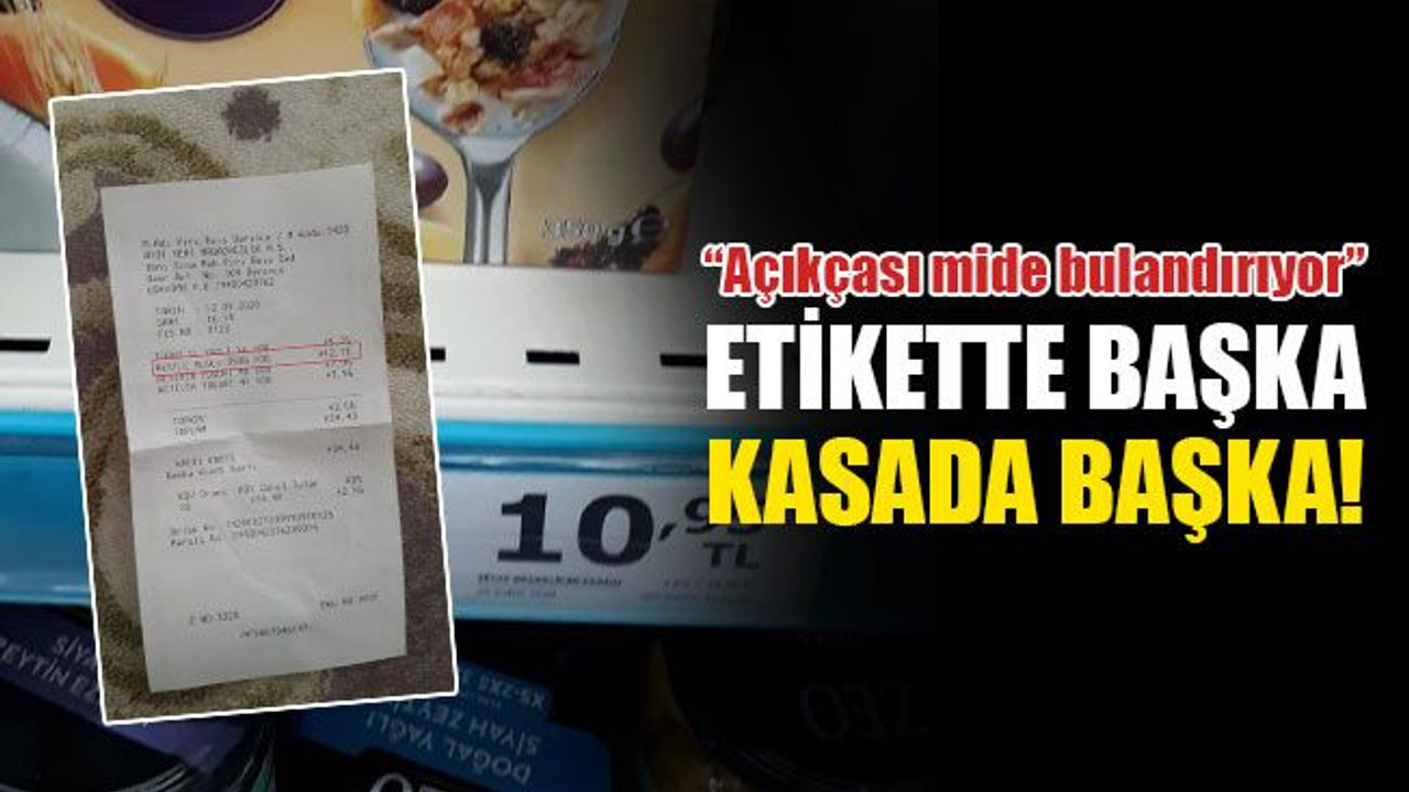 Etikette başka kasada başka! “Açıkçası mide bulandırıyor”