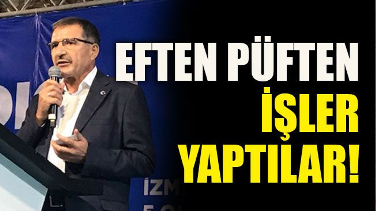 Eften püften işler yaptılar!