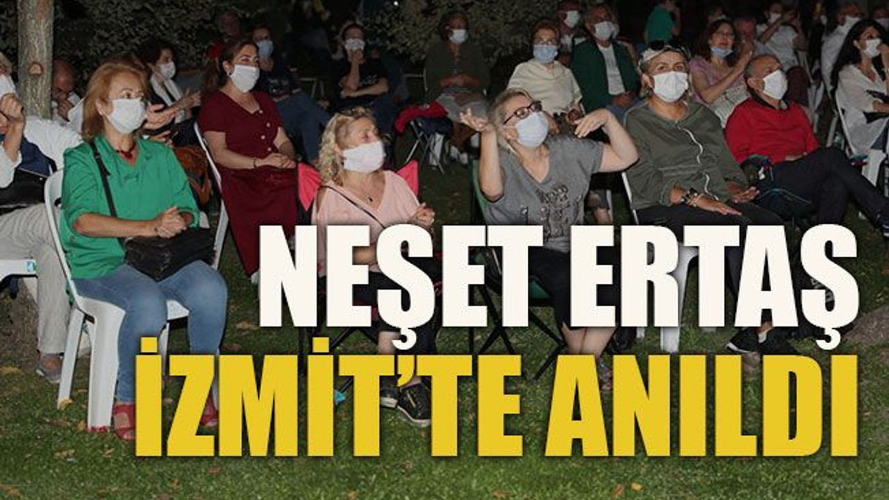 Neşet Ertaş İzmit’te anıldı