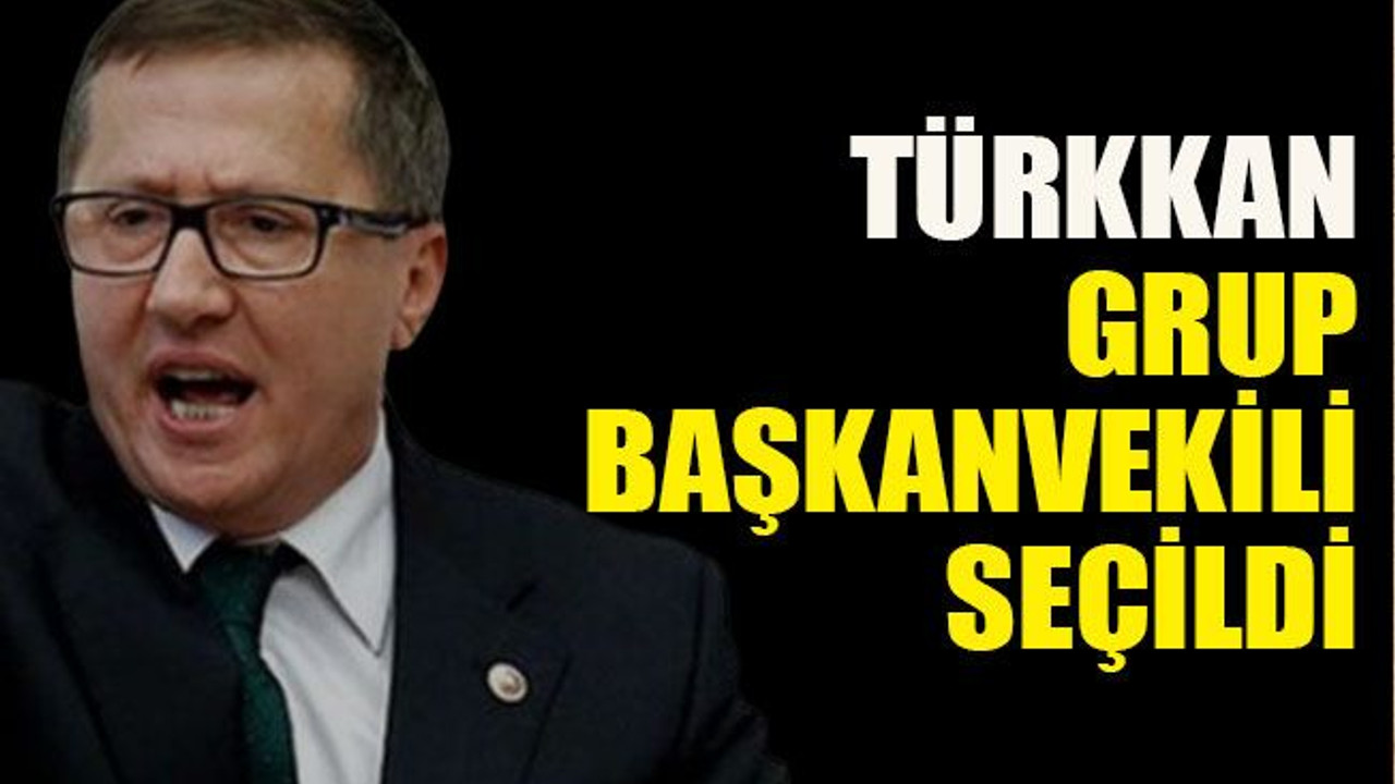 Türkkan grup başkanvekili seçildi