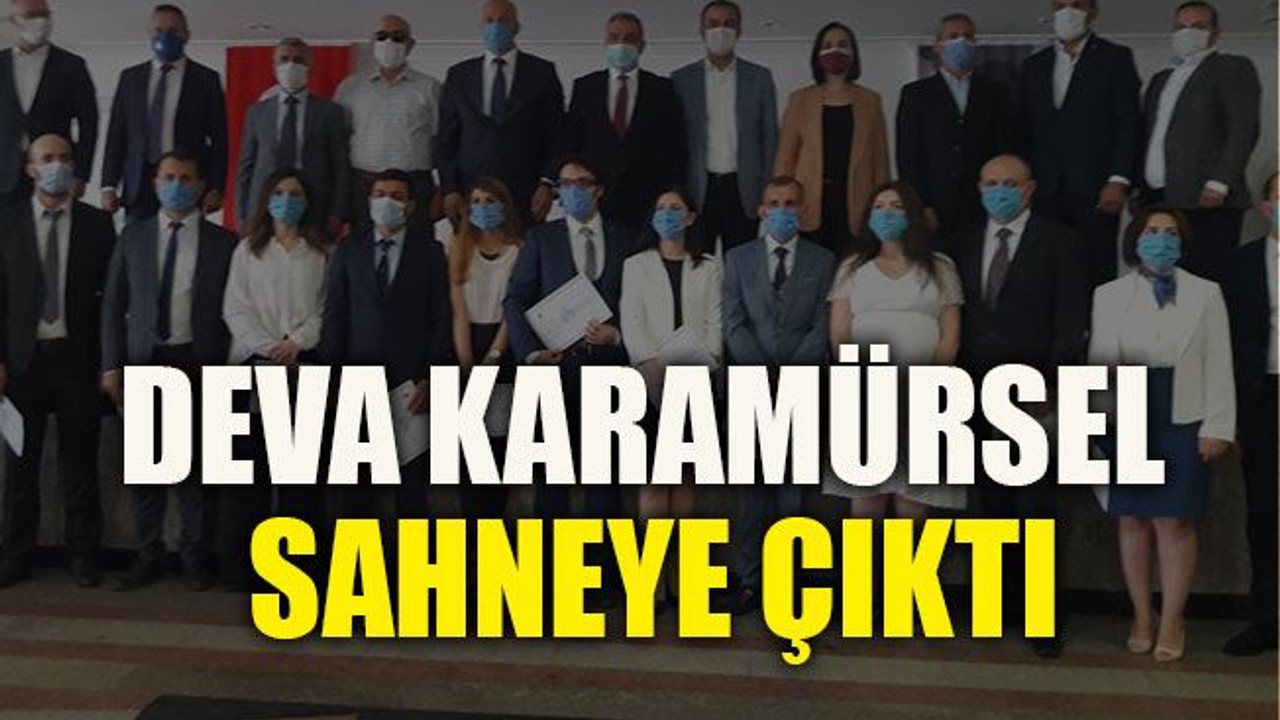 DEVA Karamürsel sahneye çıktı
