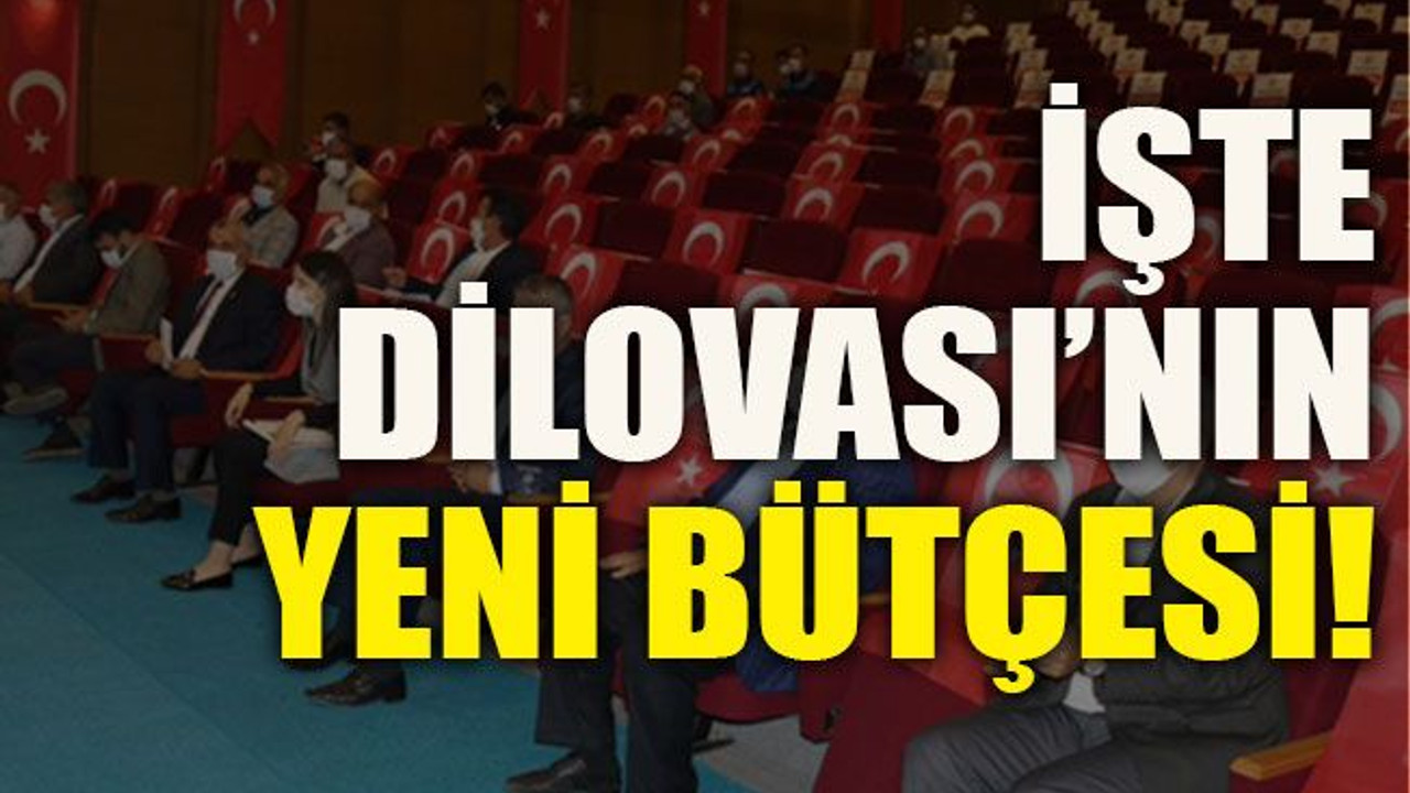 İşte Dilovası’nın yeni bütçesi!
