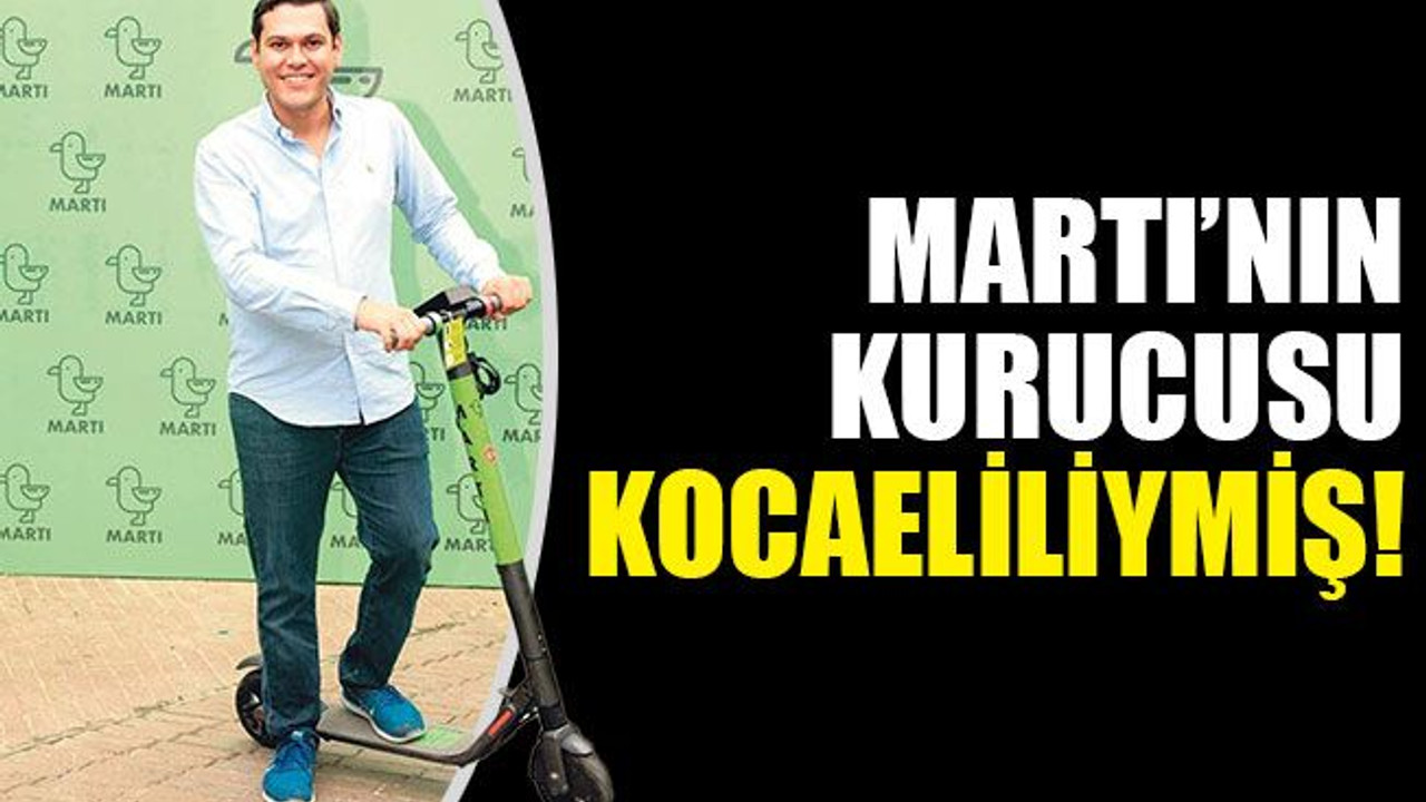 Martı’nın kurucusu Kocaeliliymiş!