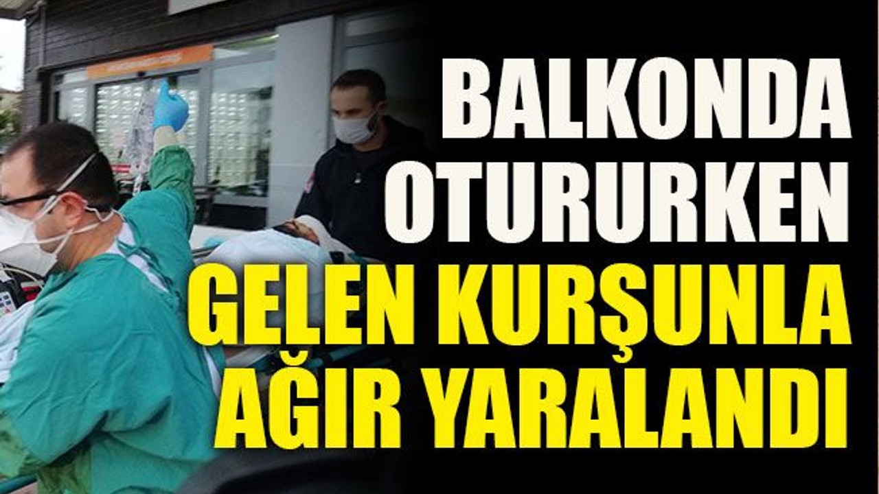 İki grup arasında çatışma çıktı, balkondaki şahıs vuruldu