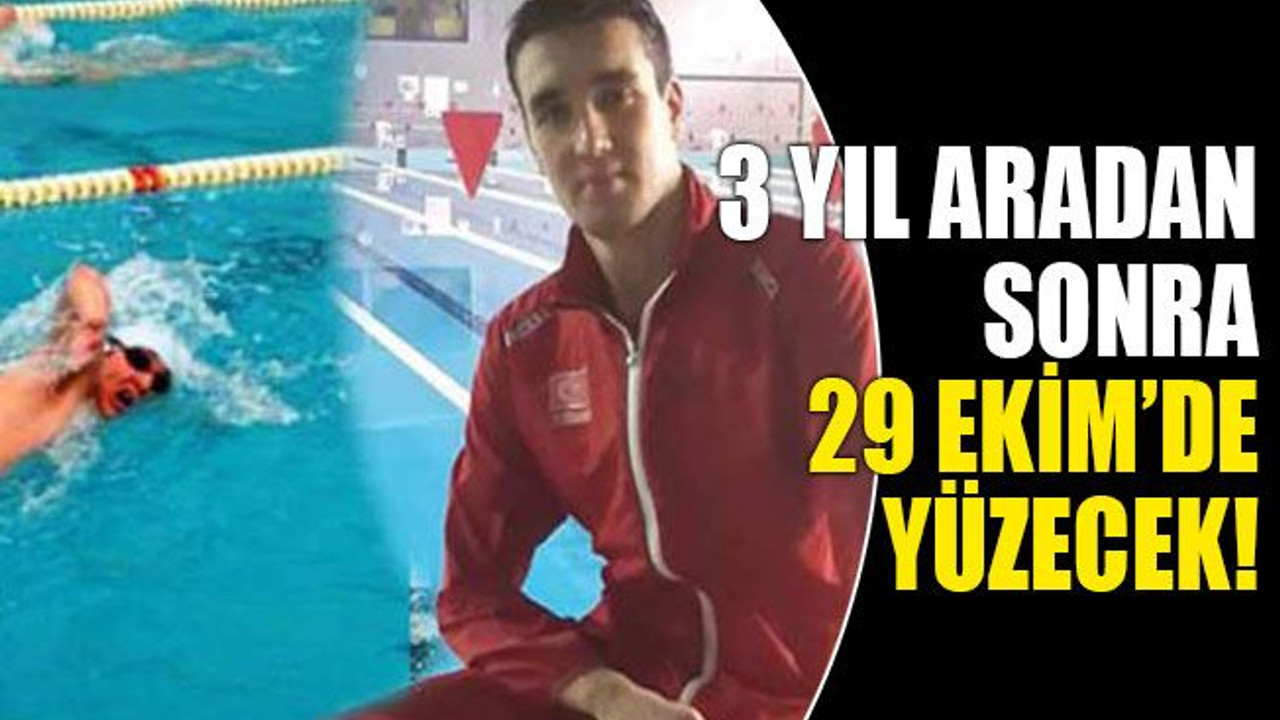 Emre Öztürk, 3 yıl aradan sonra 29 Ekim’de Kocaeli'de yüzecek!