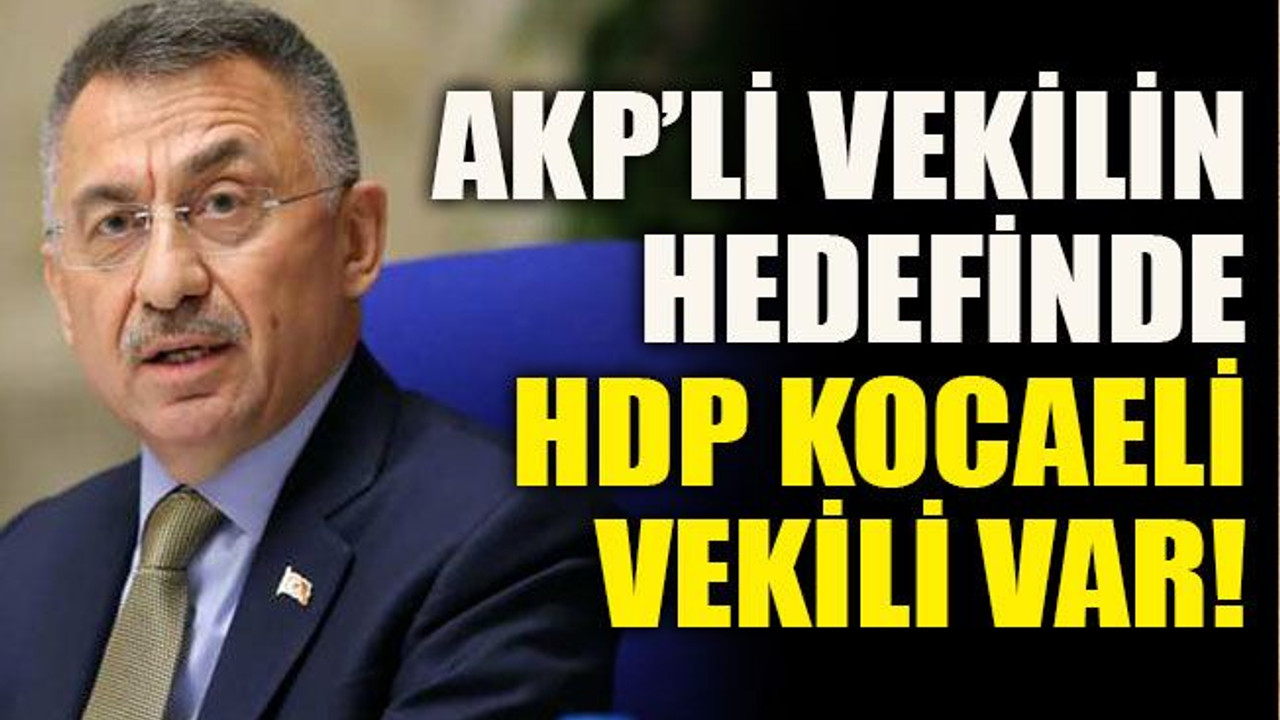 AKP’li vekilin hedefinde HDP Kocaeli vekili var!