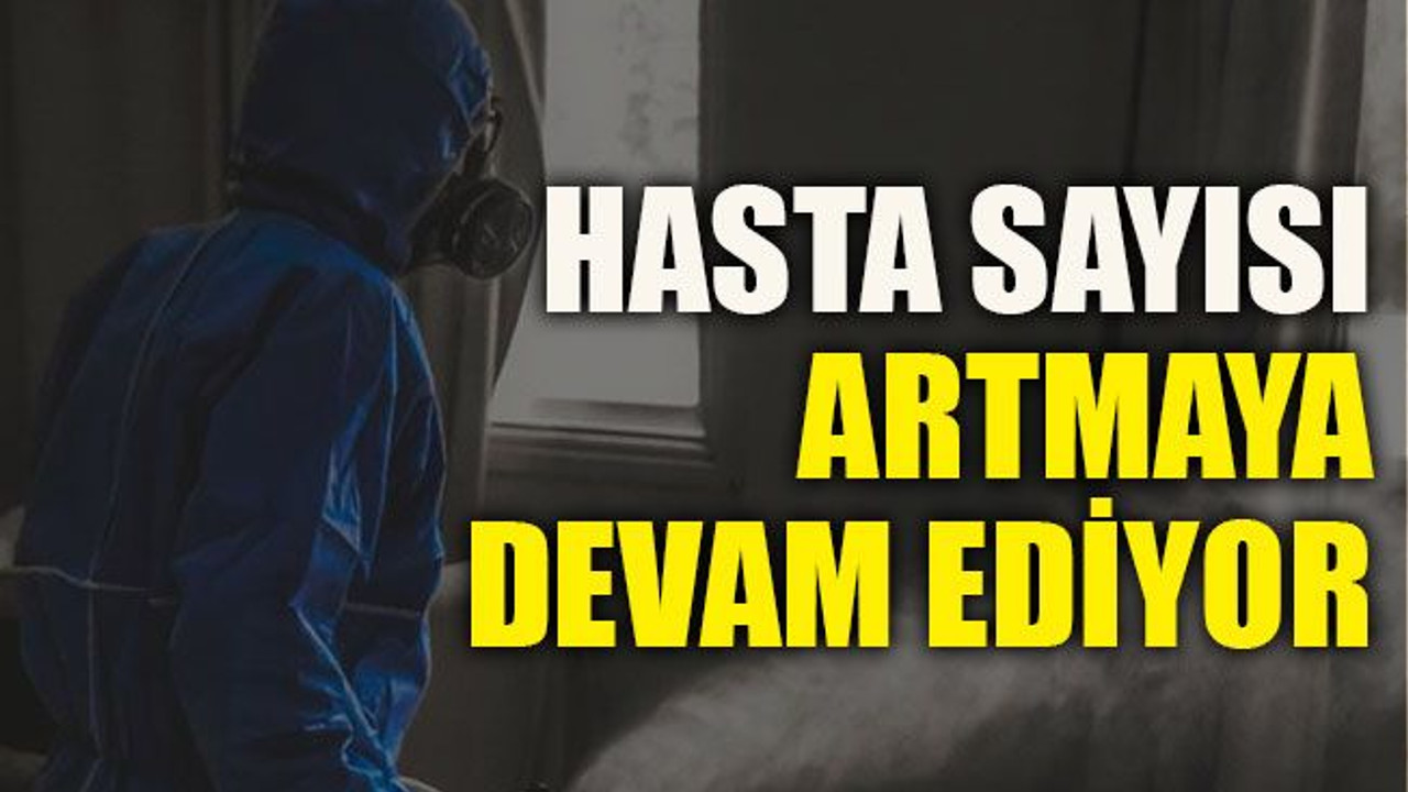 Hasta sayısı artmaya devam ediyor