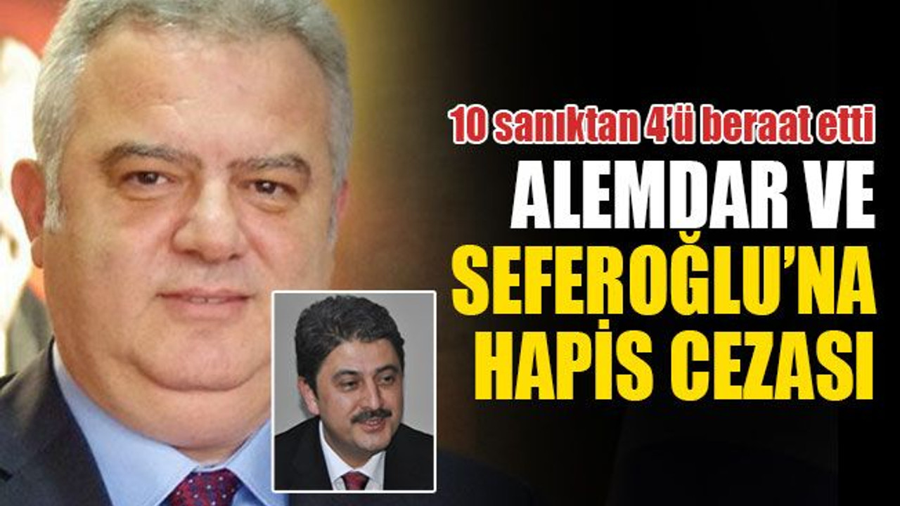 Aziz Alemdar ve Çenesuyu A.Ş. Genel Müdürü'ne hapis cezası