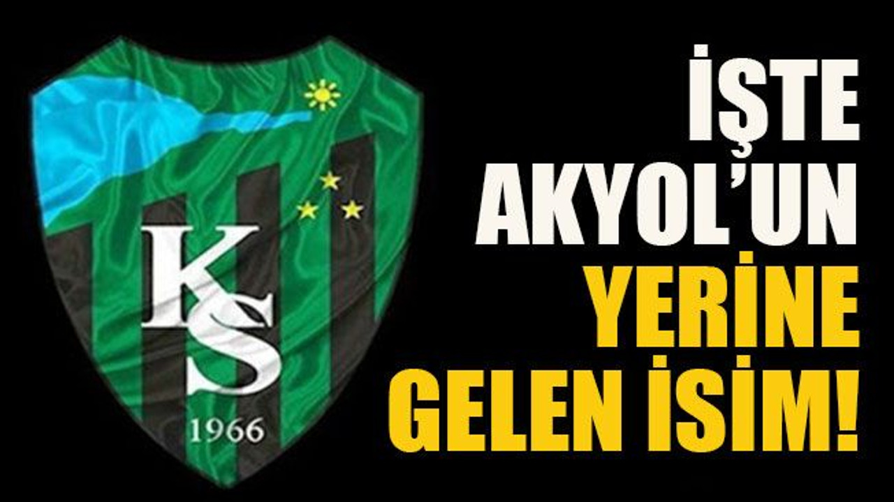 İşte Akyol’un yerine gelen isim!