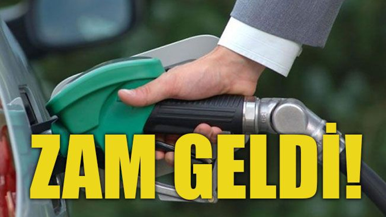 Zam geldi!