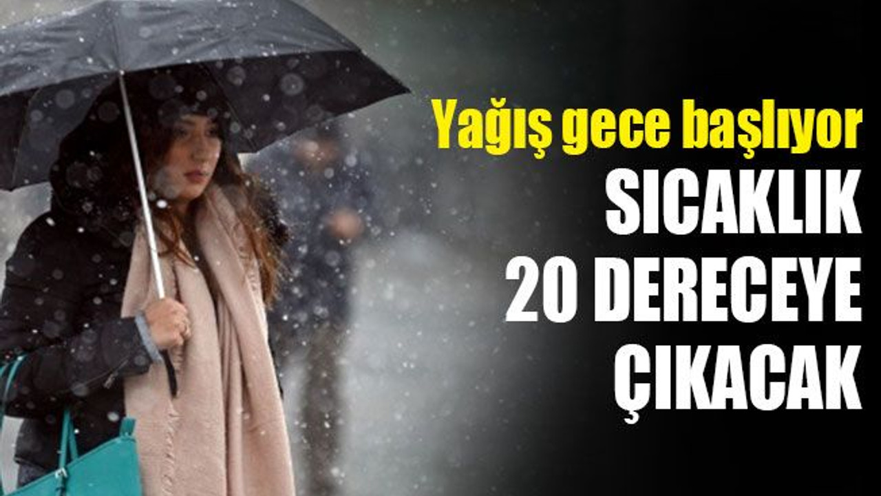 Kocaeli'de 2 gün yağmur var, 5 gün açık... Sıcaklık 20 dereceye çıkacak