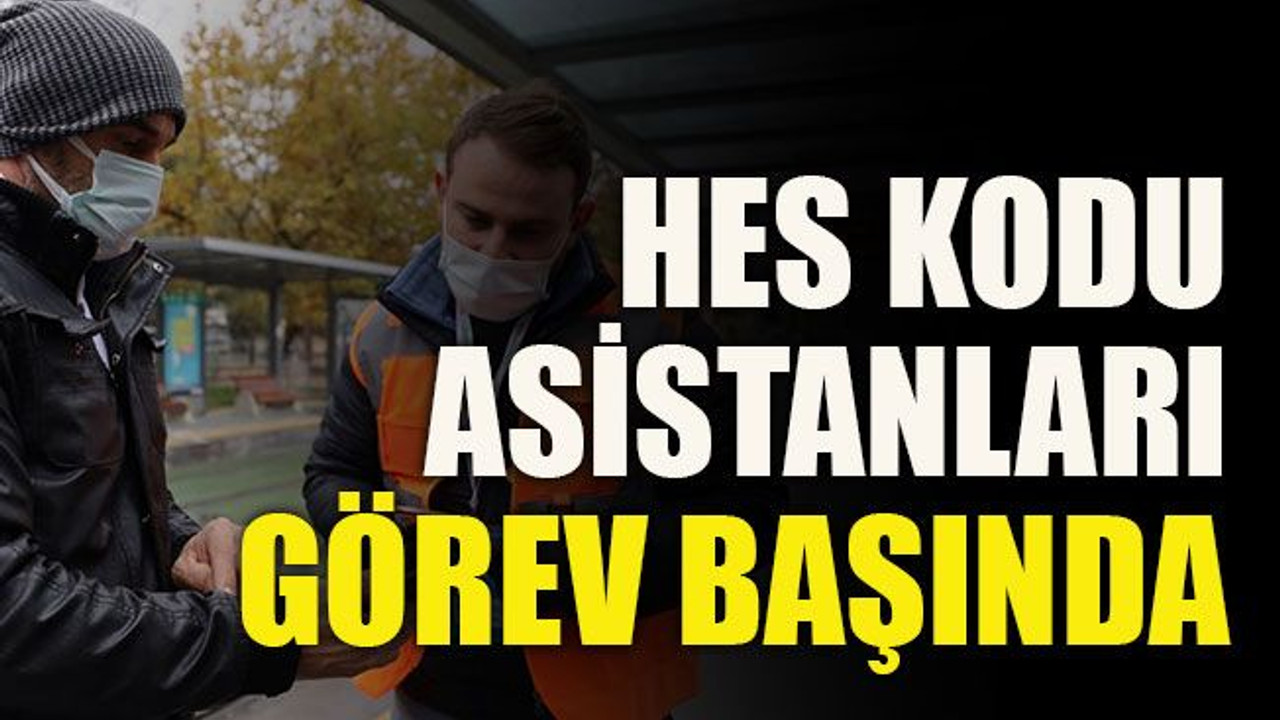 HES kodu asistanları görev başında