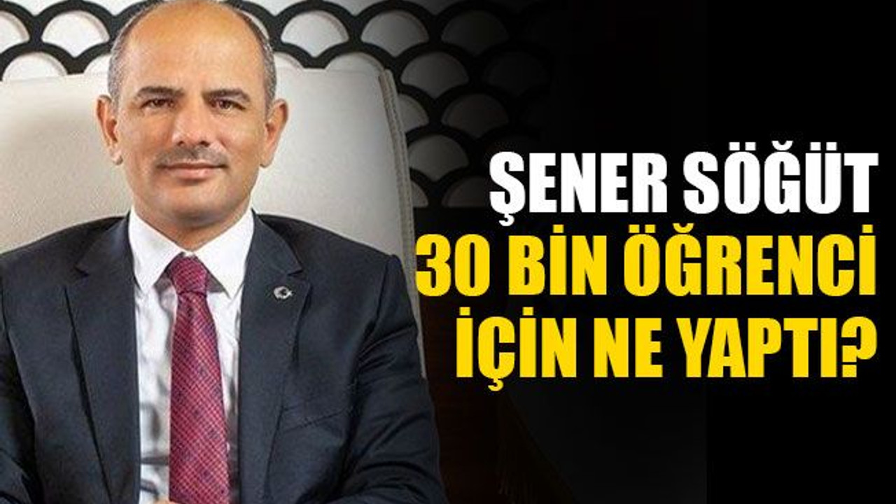 Söğüt, 30 bin öğrenci için ne yaptı?