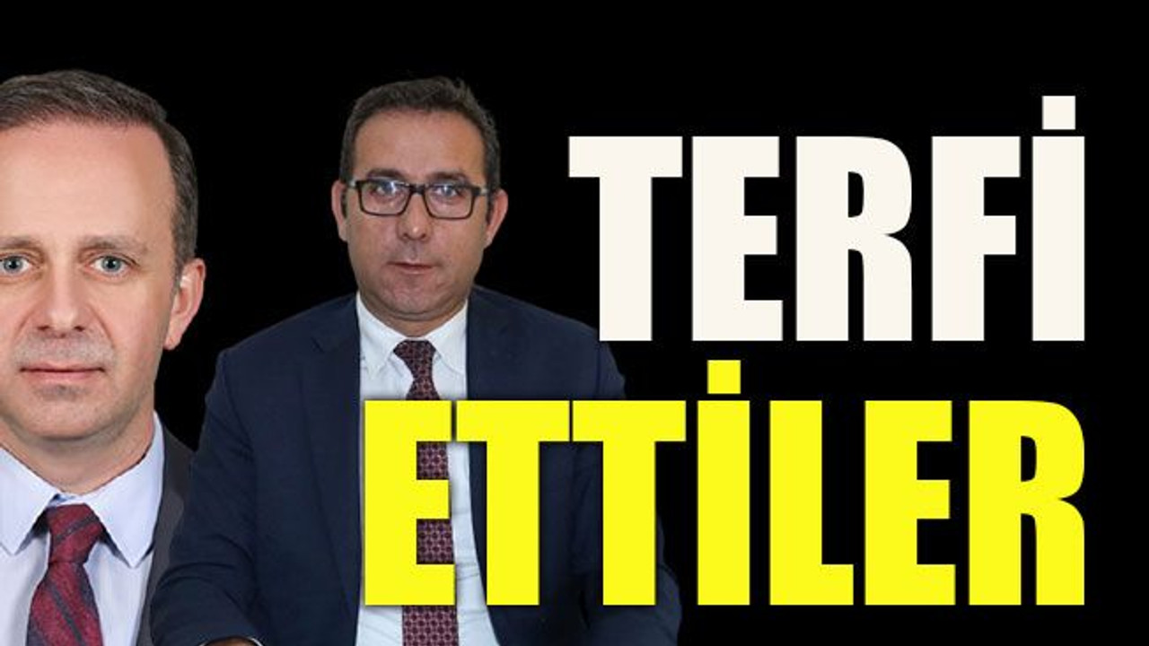 Terfi ettiler