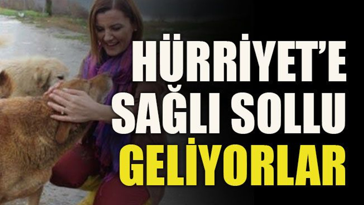 Hürriyet’e sağlı sollu geliyorlar