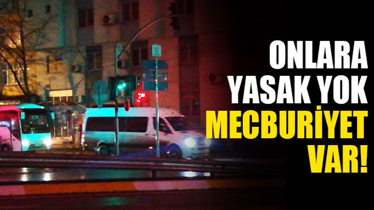 Onlara yasak yok, mecburiyet var!