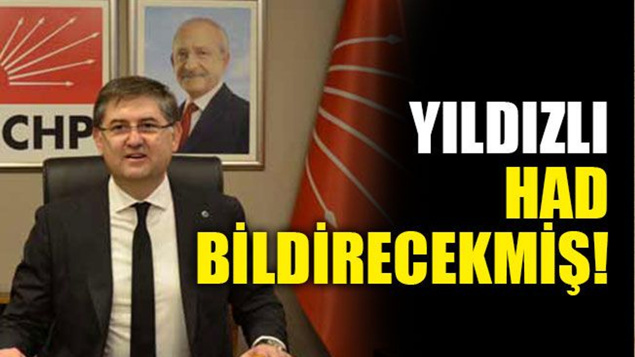 Yıldızlı had bildirecekmiş!